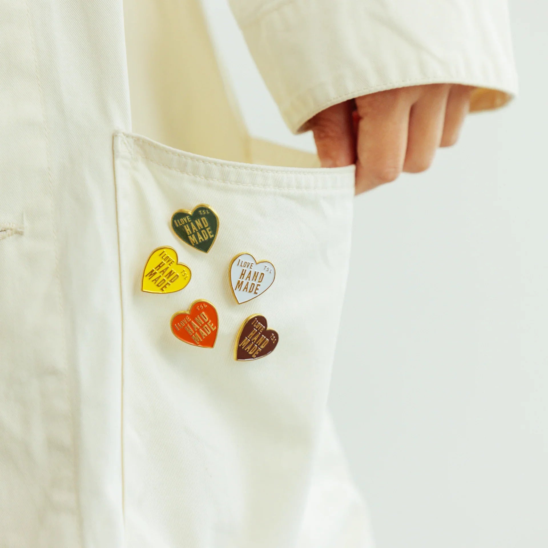 The Superior Labor - Heart Logo Pins