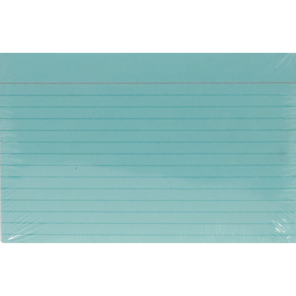 Concept - 6 x 4 Ruled Record Cards - Colour - Packet of 100