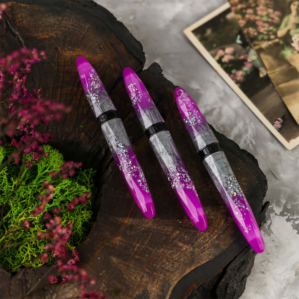 Benu Briolette Fountain Pen Luminous Mauve