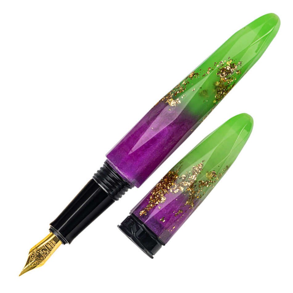 Benu Briolette Fountain Pen Luminous Neon