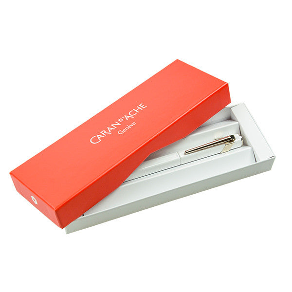 Caran d'Ache 849 Metal Fountain Pen Fluorescent Orange