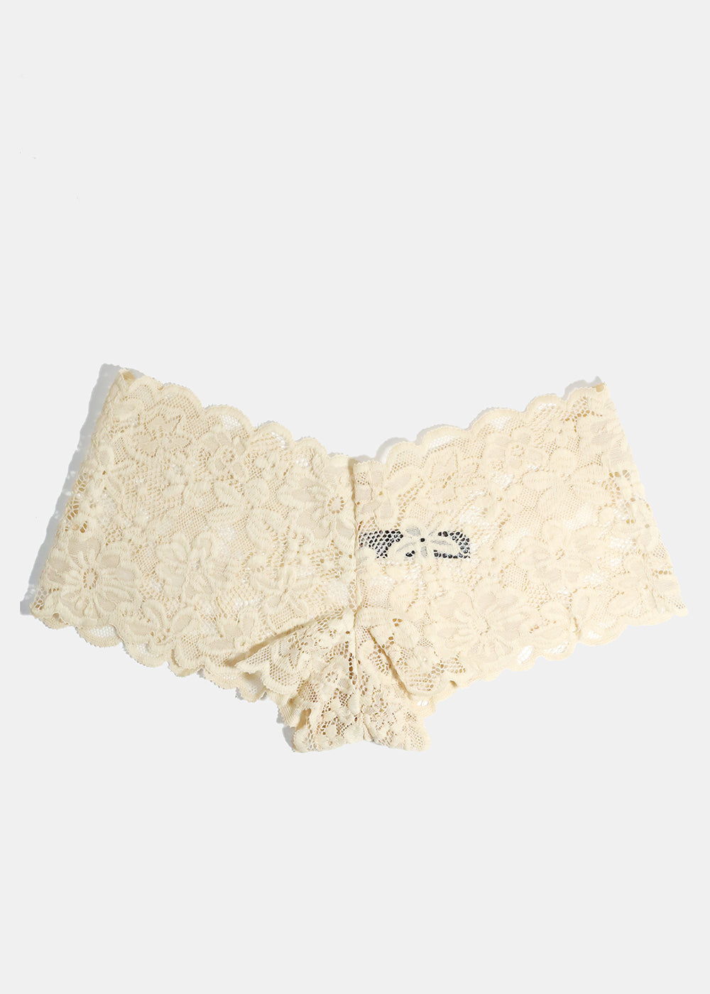 Nude Lace Cheeky