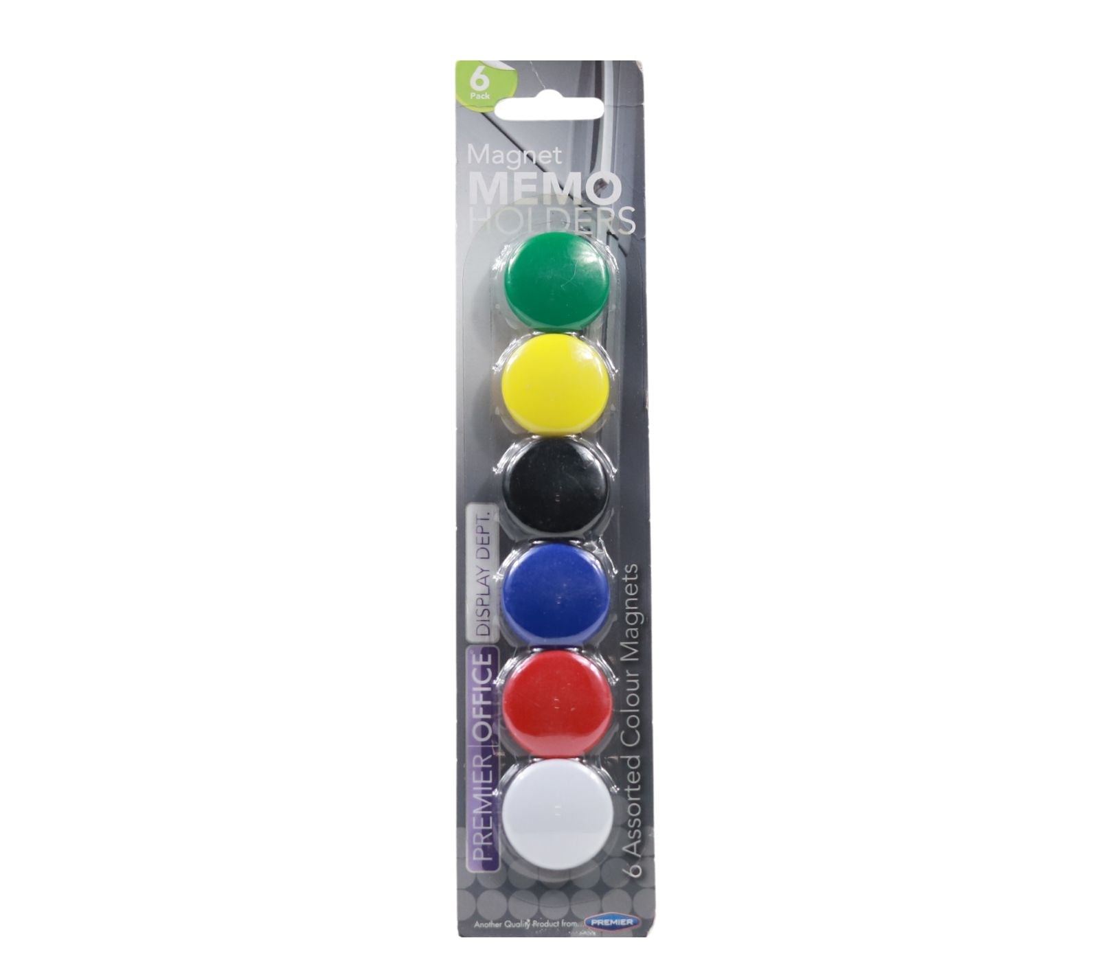 Premier Office - 6 Magnetic Memo Holder - Bold