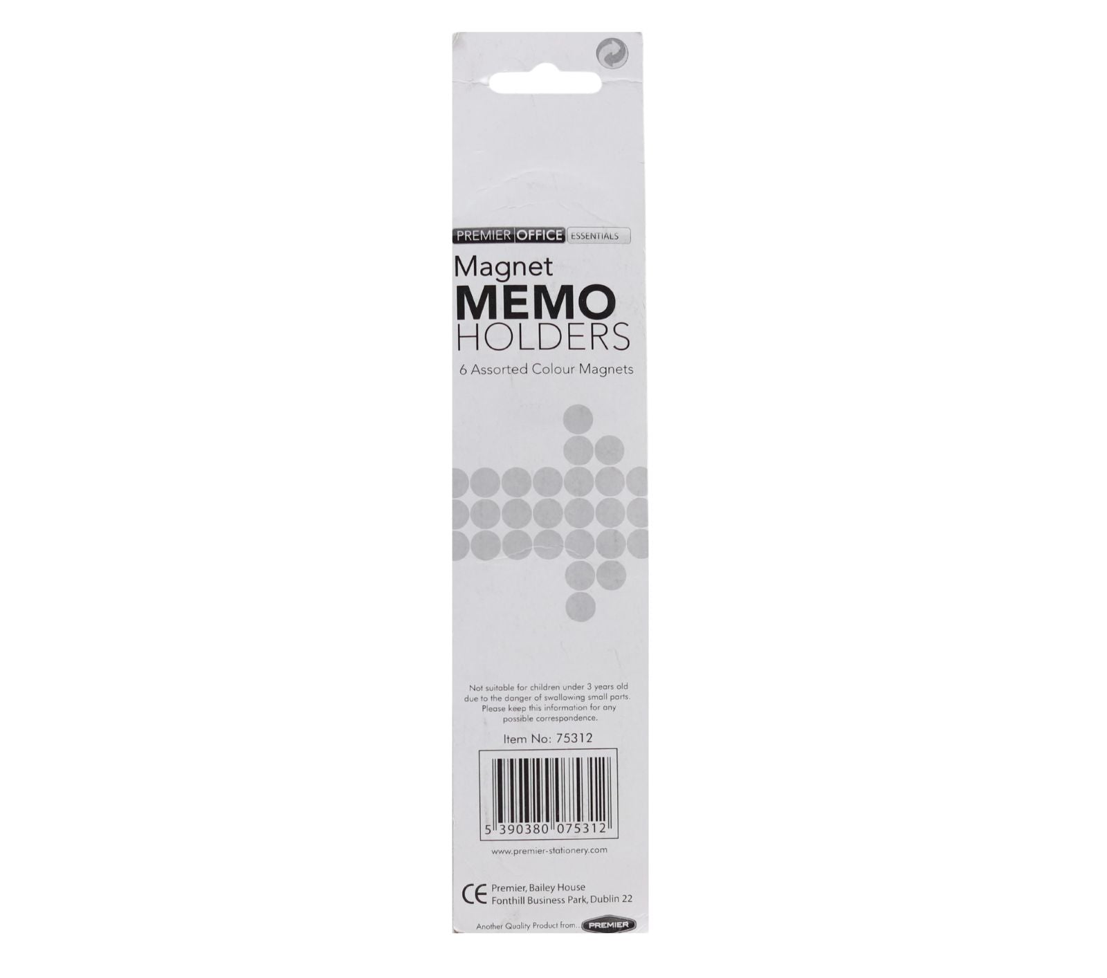 Premier Office - 6 Magnetic Memo Holder - Bold