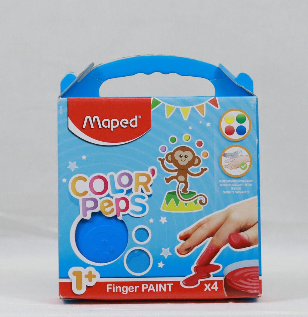 Maped Set 4x80g Color'peps Finger Paint