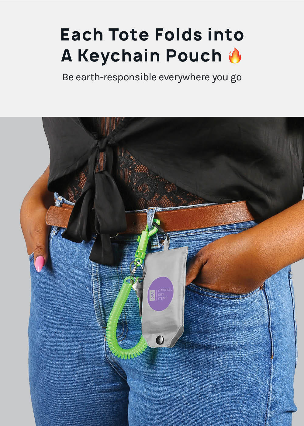Official Key Items ReUse-able Tote: Faces