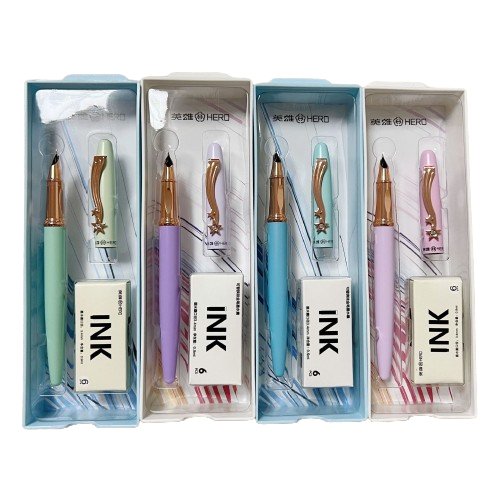 Hero A19 Morandi Dark Point Upright Pen