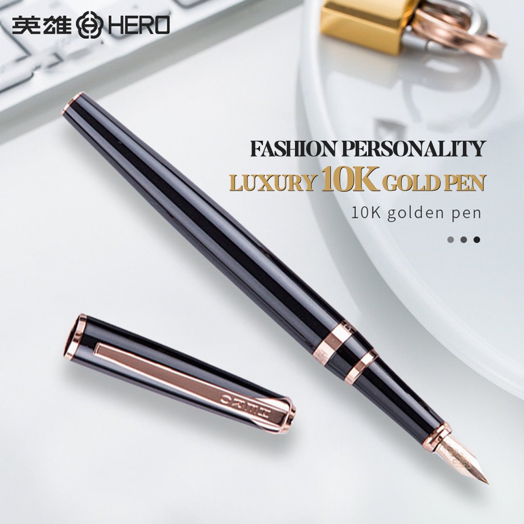 Hero H701 10K Gold Nib Fountain Pen