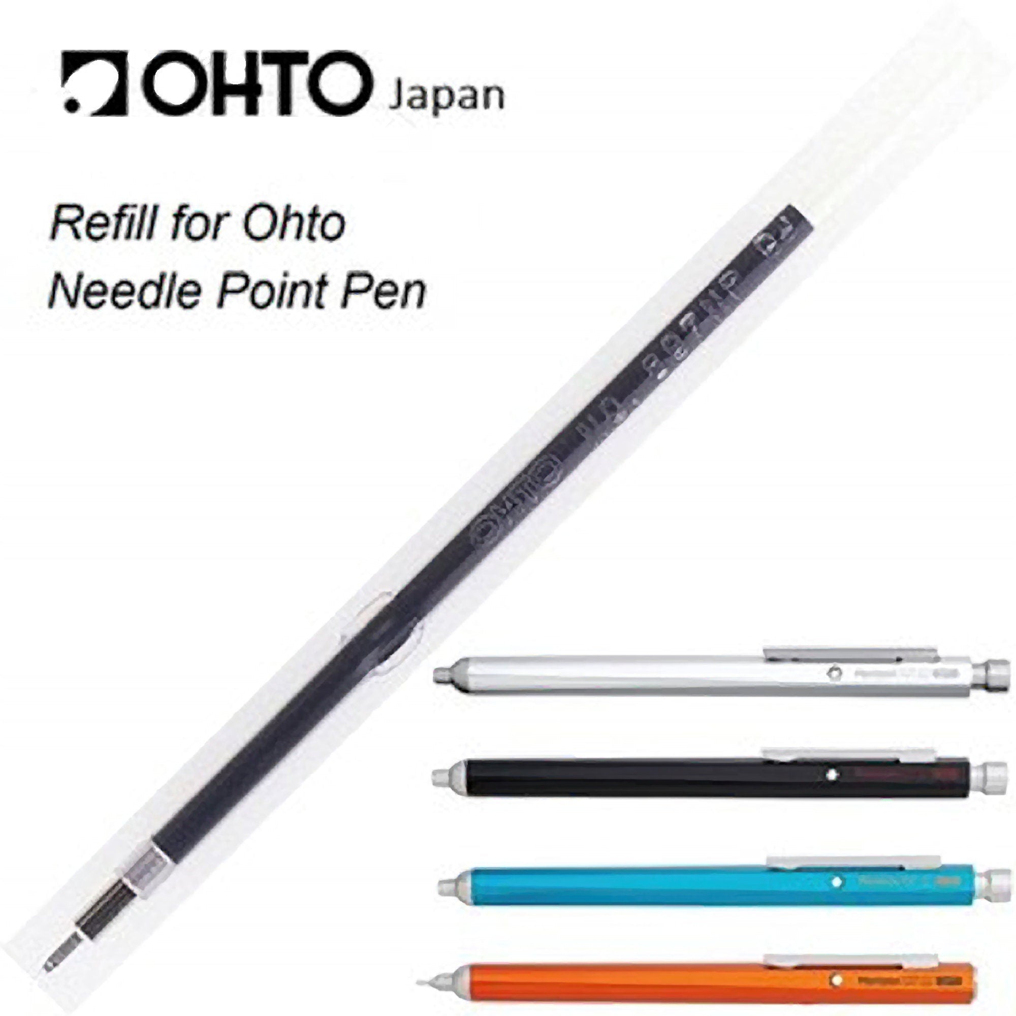 OHTO Needle Point Horizon Ballpoint Pen Refill 0.7mm | Black 897NP