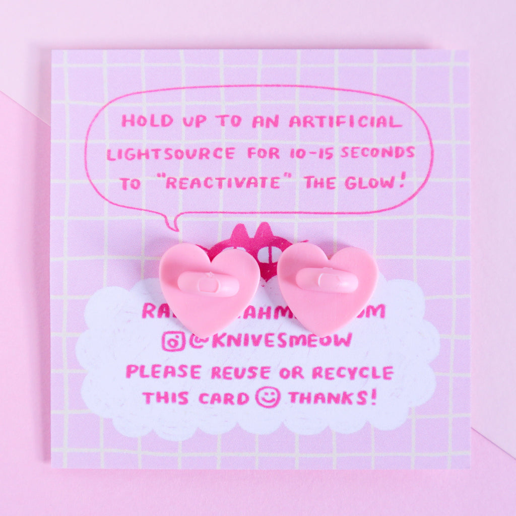 Radhia Rahman Kuni Glow In The Dark Enamel Pin