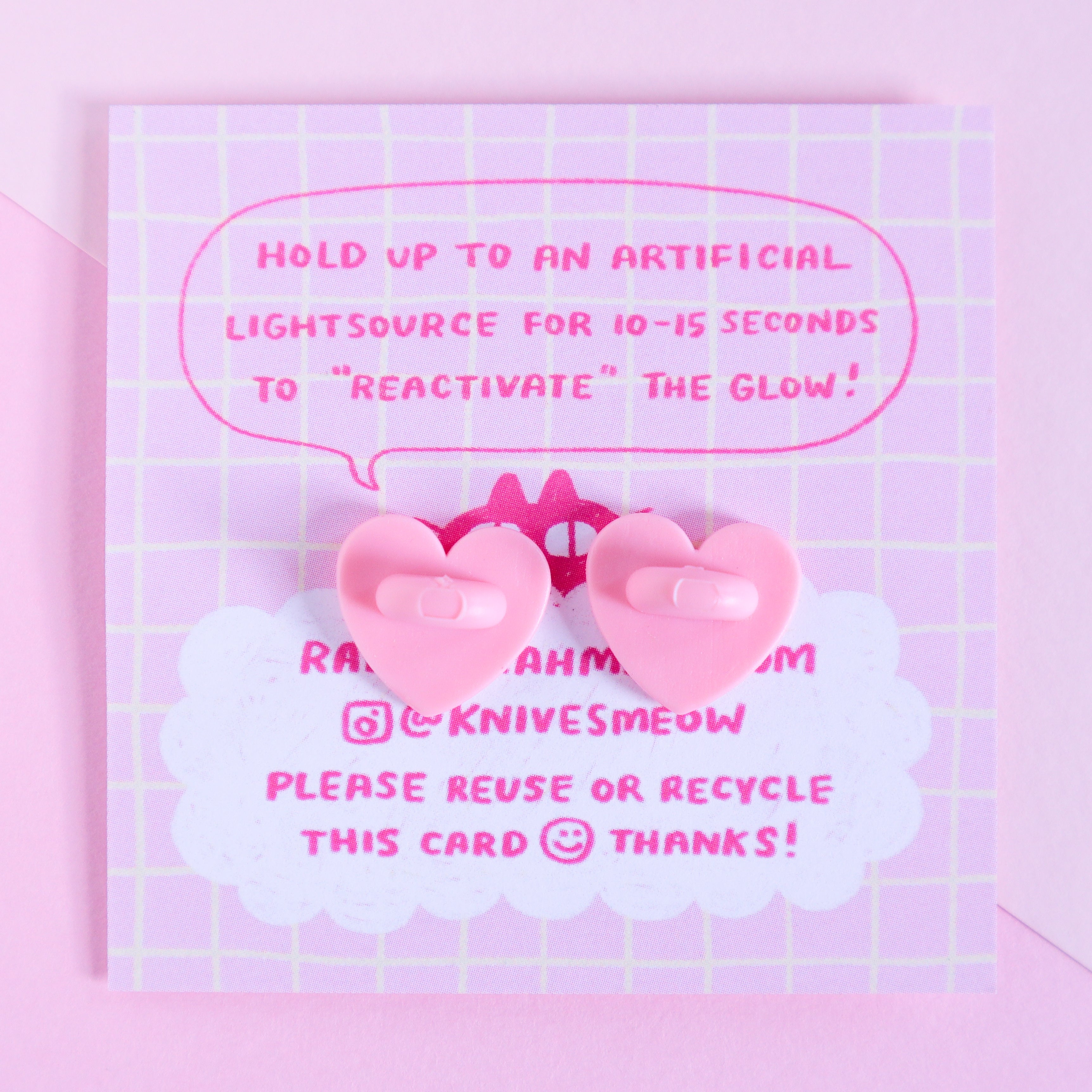 Radhia Rahman Kuni Glow In The Dark Enamel Pin