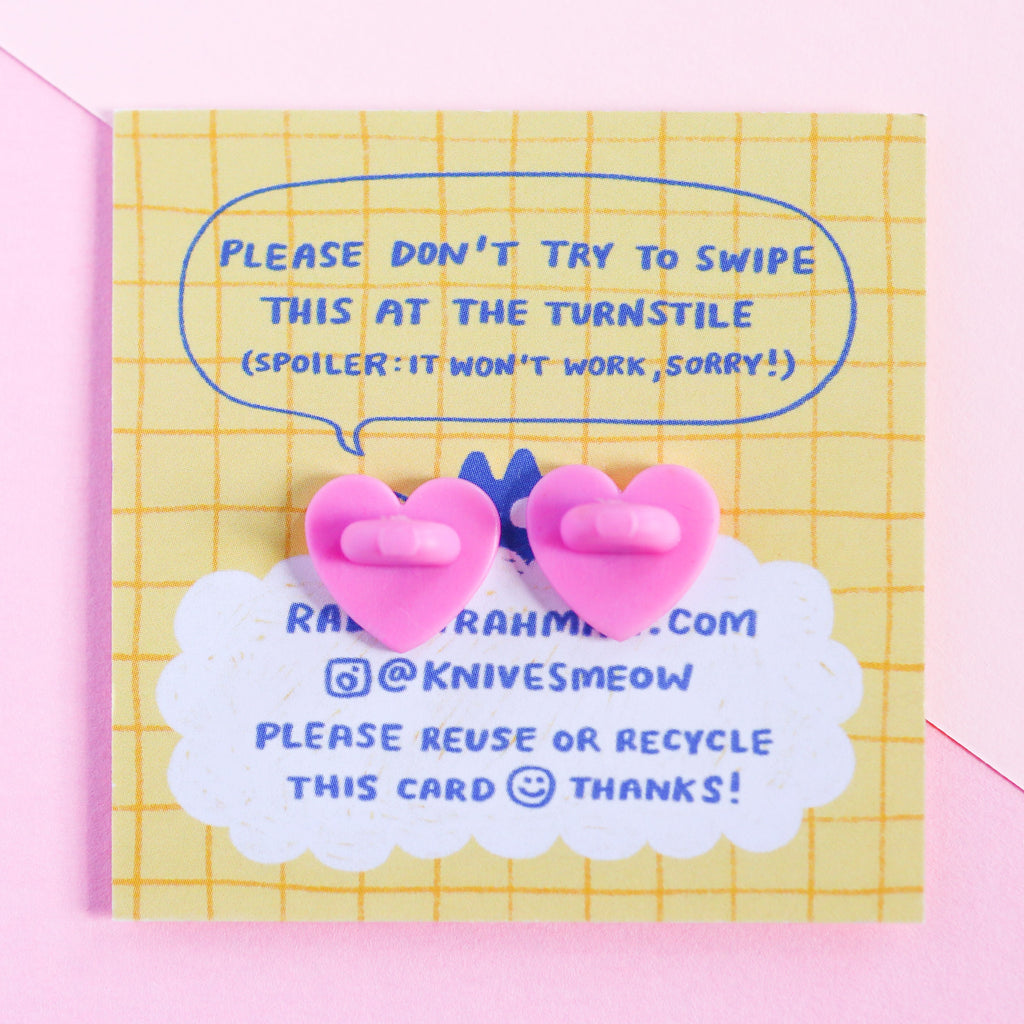 Radhia Rahman Metrocat Enamel Pin