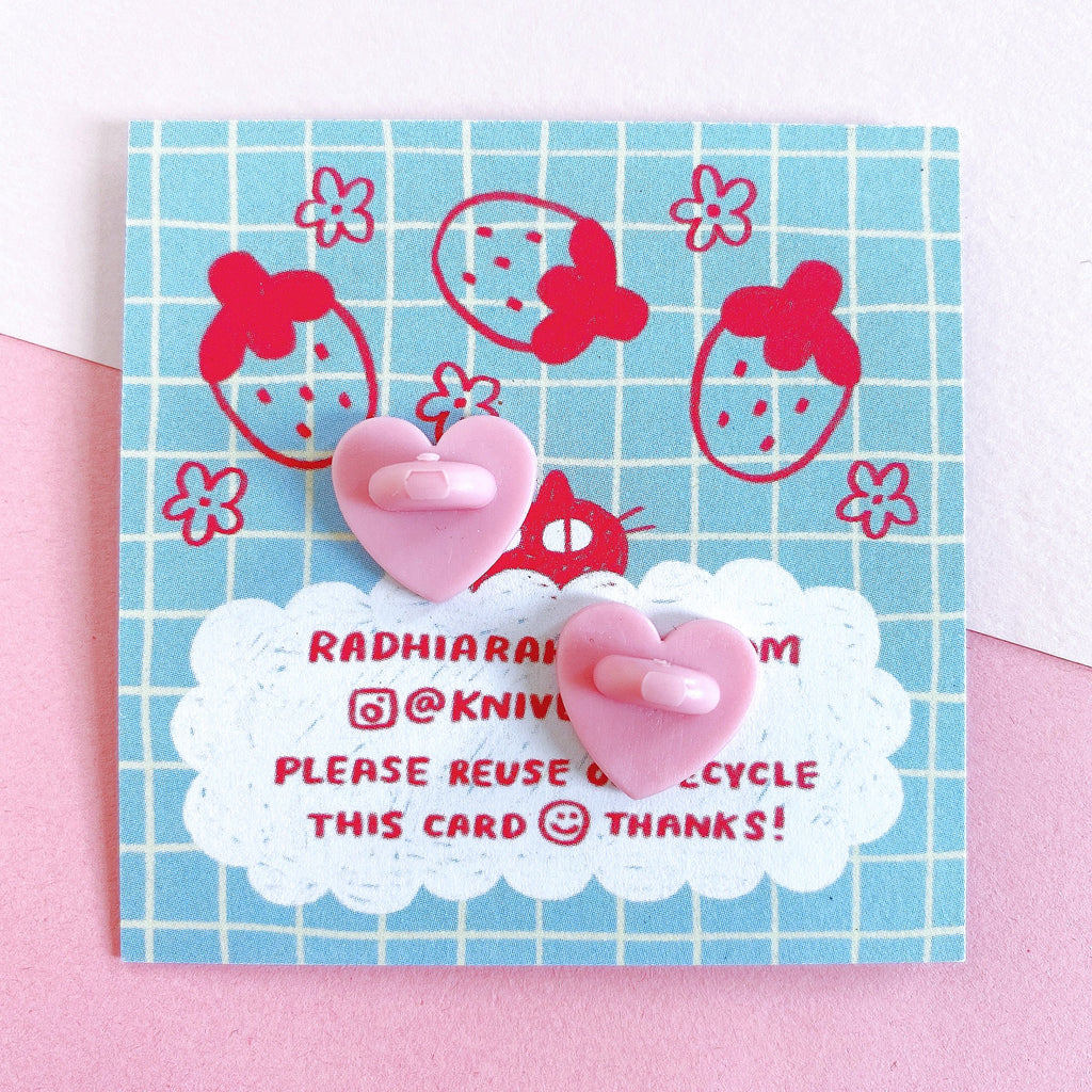 Radhia Rahman Hot Strawberry Enamel Pin